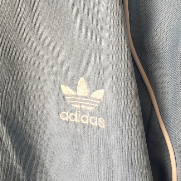 Light blue adidias track jacket - Picture 4 of 4